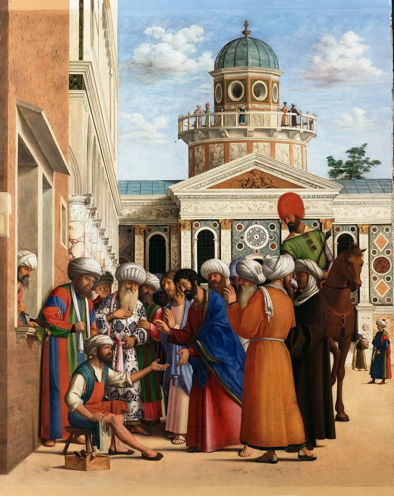 De genezing van Anianus - Cima da Conegliano