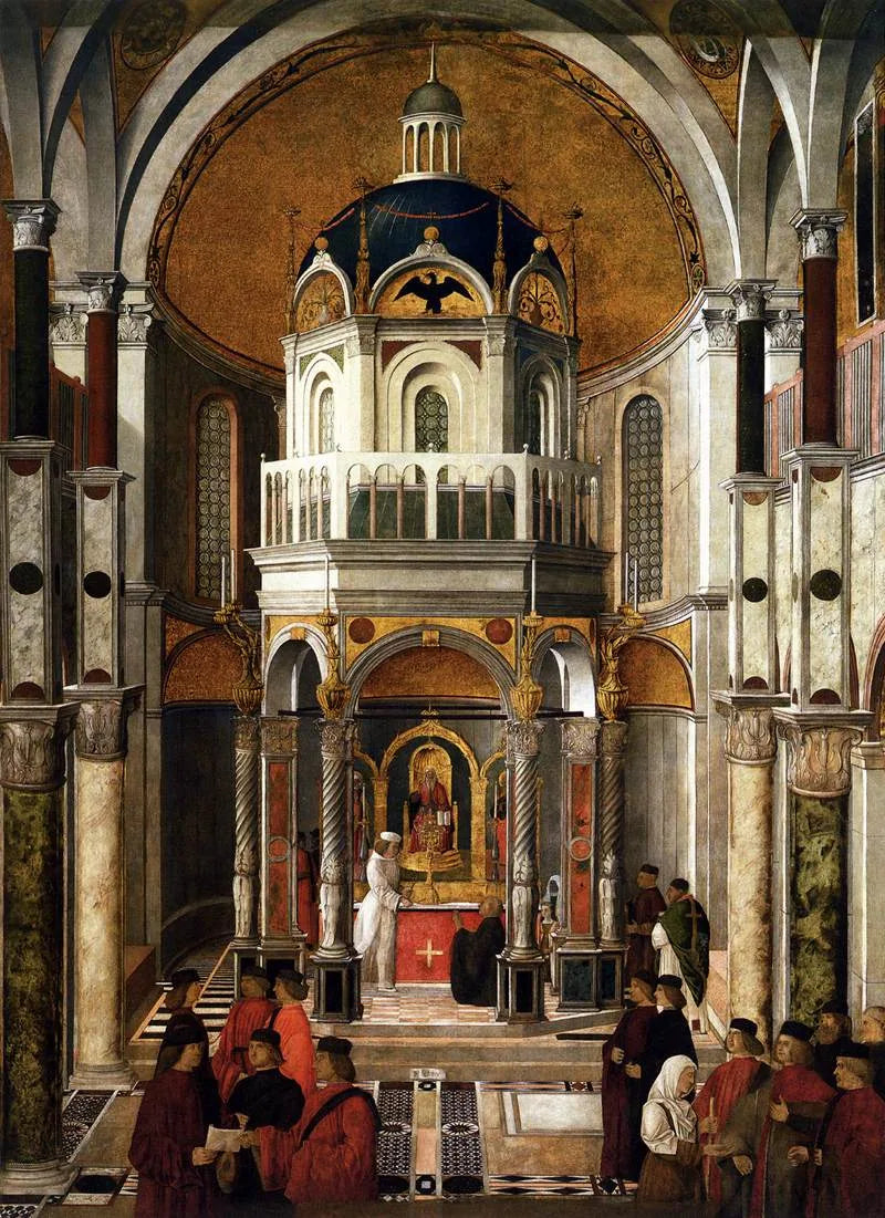 De genezing van Pietro dei Ludovici - Gentile Bellini