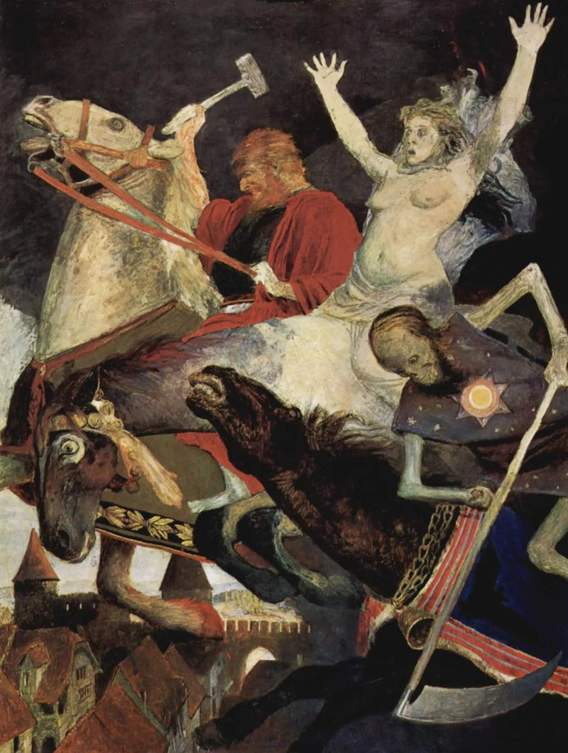 De Oorlog - Arnold Böcklin

Source:
La Guerre - Arnold Böcklin