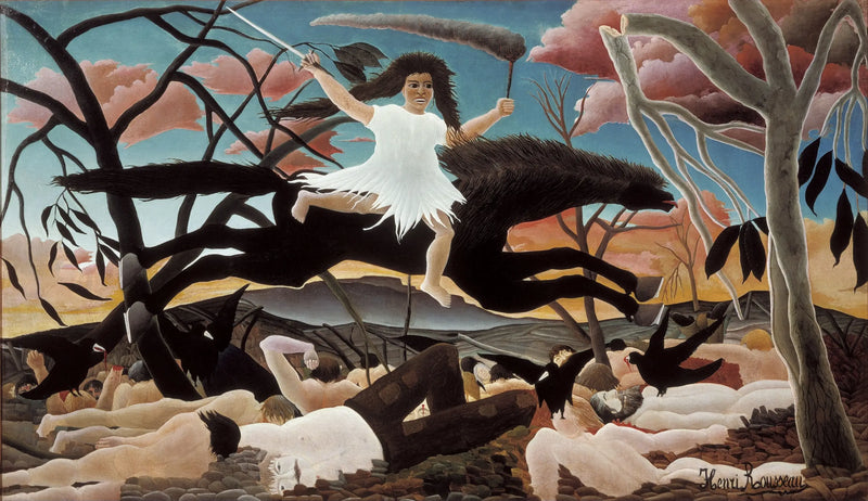 De Oorlog - Henri Rousseau