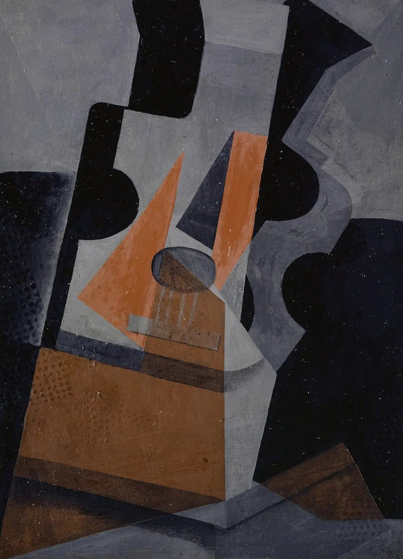 De gitaar (Stilleven met gitaar) - Juan Gris