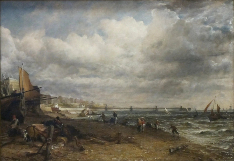De pier van de keten, Brighton - John Constable