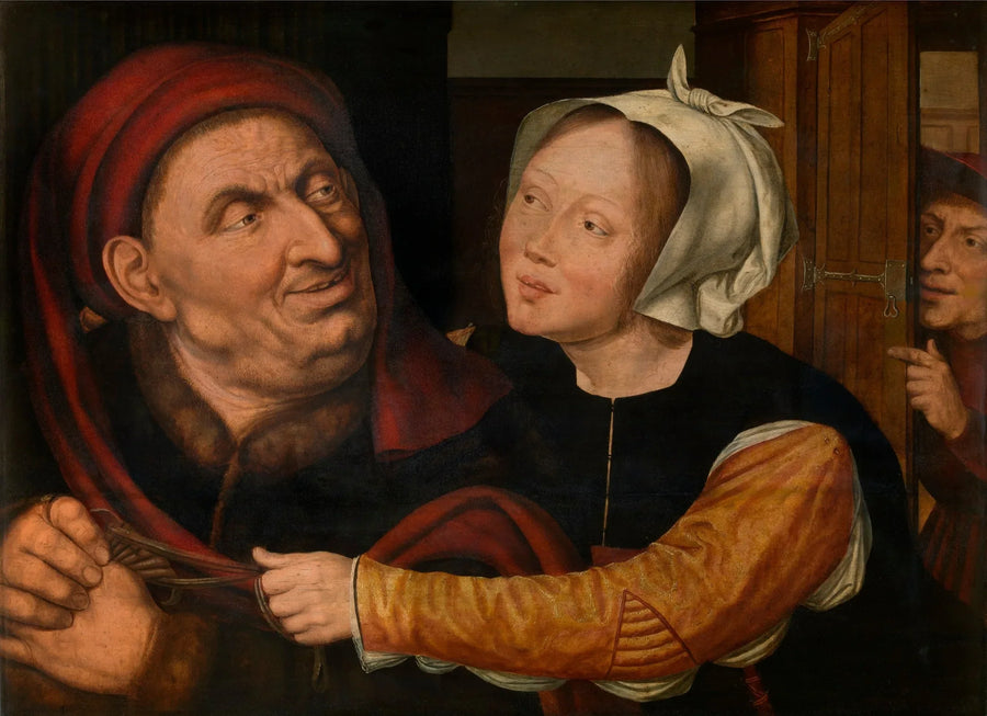 De jonge courtisane - Quentin Metsys