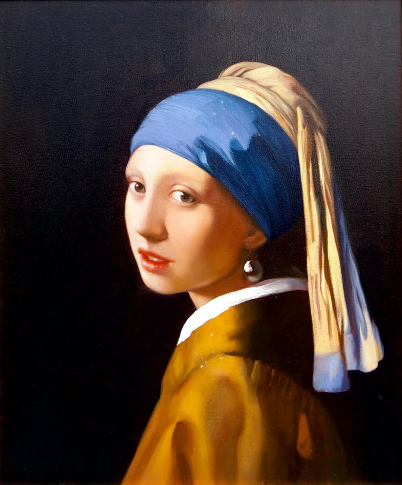 De Meisje met de Parel - Alpha Reproductie  | 60x90cm