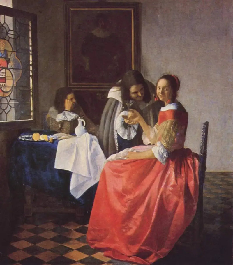 Het Meisje met de Wijnbeker - Johannes Vermeer
