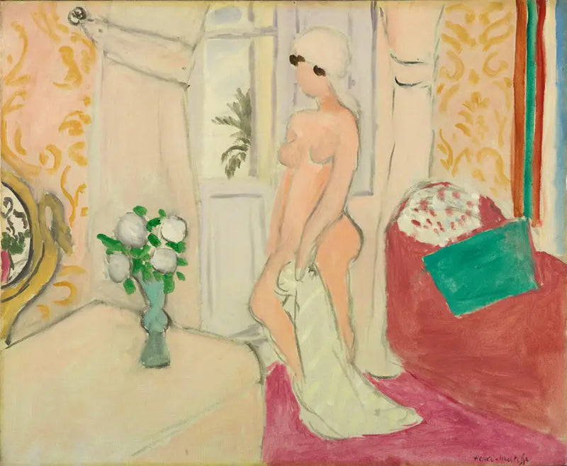 Het Meisje en de Bloemenvaas - Henri Matisse