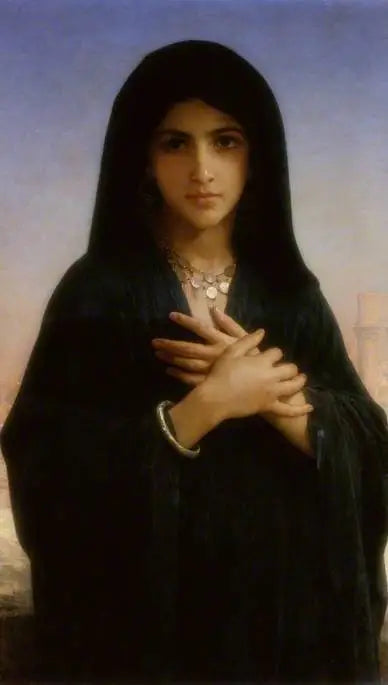 Het jonge fellah-meisje - Bouguereau