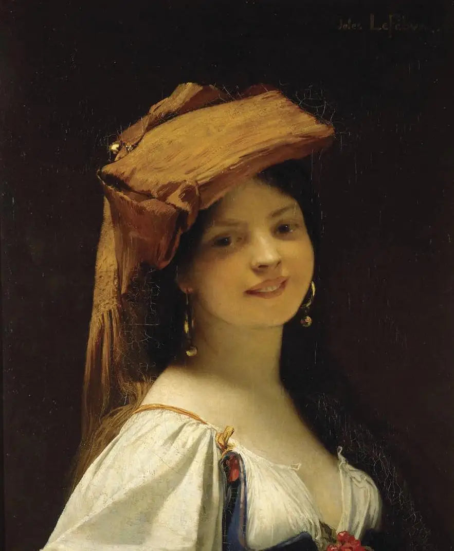 La Jeune Rieuse - Jules Lefebvre - Alpha Reproduction