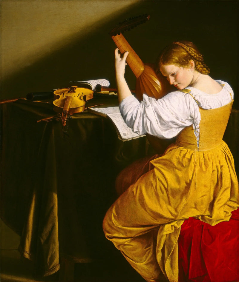 De luitspeler - Orazio Gentileschi