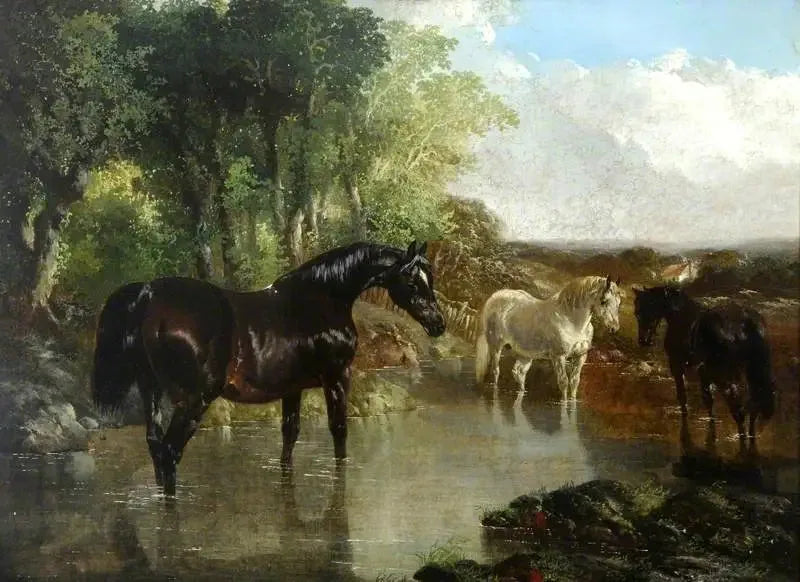 De merrie - John Frederick Herring, Sr.

Source:
La jument poulinière - John Frederick Herring, Sr.