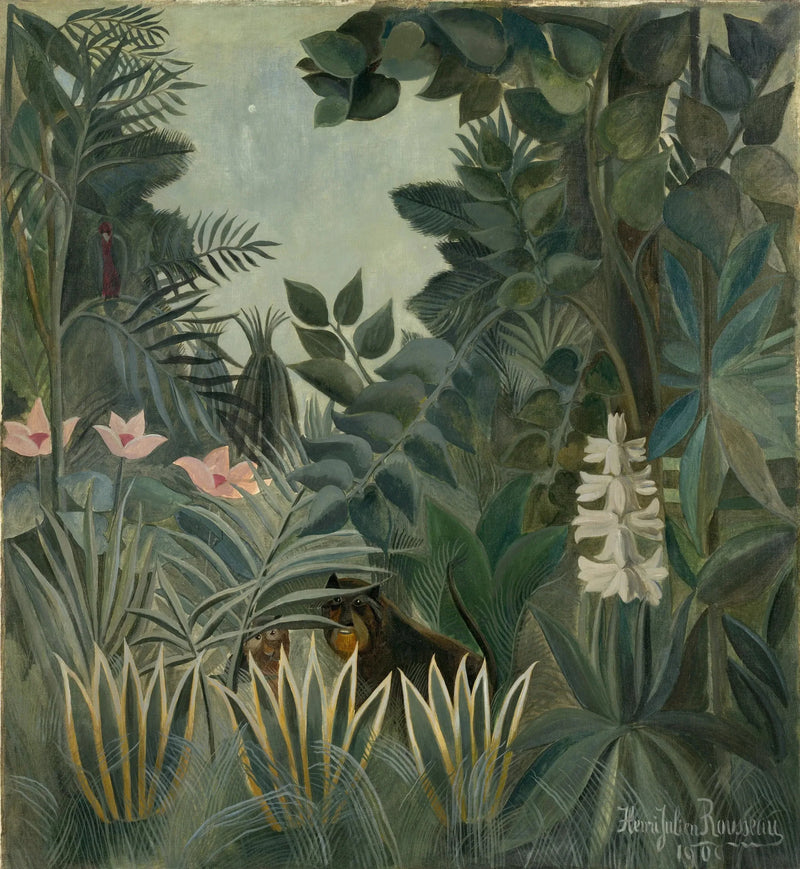De Equatoriale Jungle - Henri Rousseau