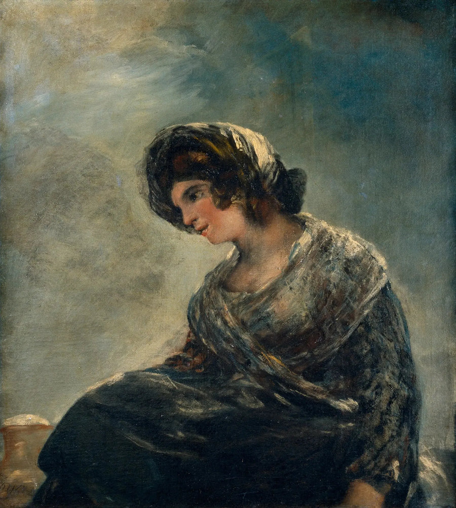 De Melkmeid van Bordeaux - Francisco de Goya