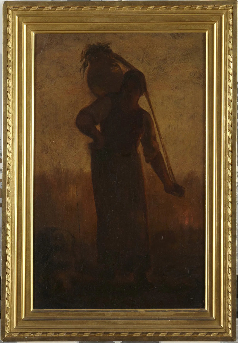 De Melkster uit Normandië - Jean-François Millet