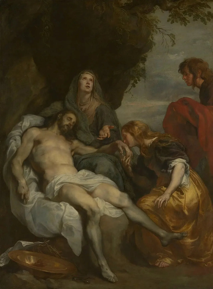 De Lamentatie over de gestorven Christus - Antoine van Dyck

Source:
La Lamentation sur le Christ mort - Antoine van Dyck