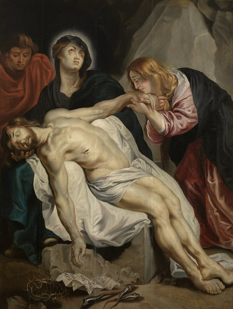 De klaagzang over de gestorven Christus - Antoine van Dyck

Source:
La lamentation sur le Christ mort - Antoine van Dyck