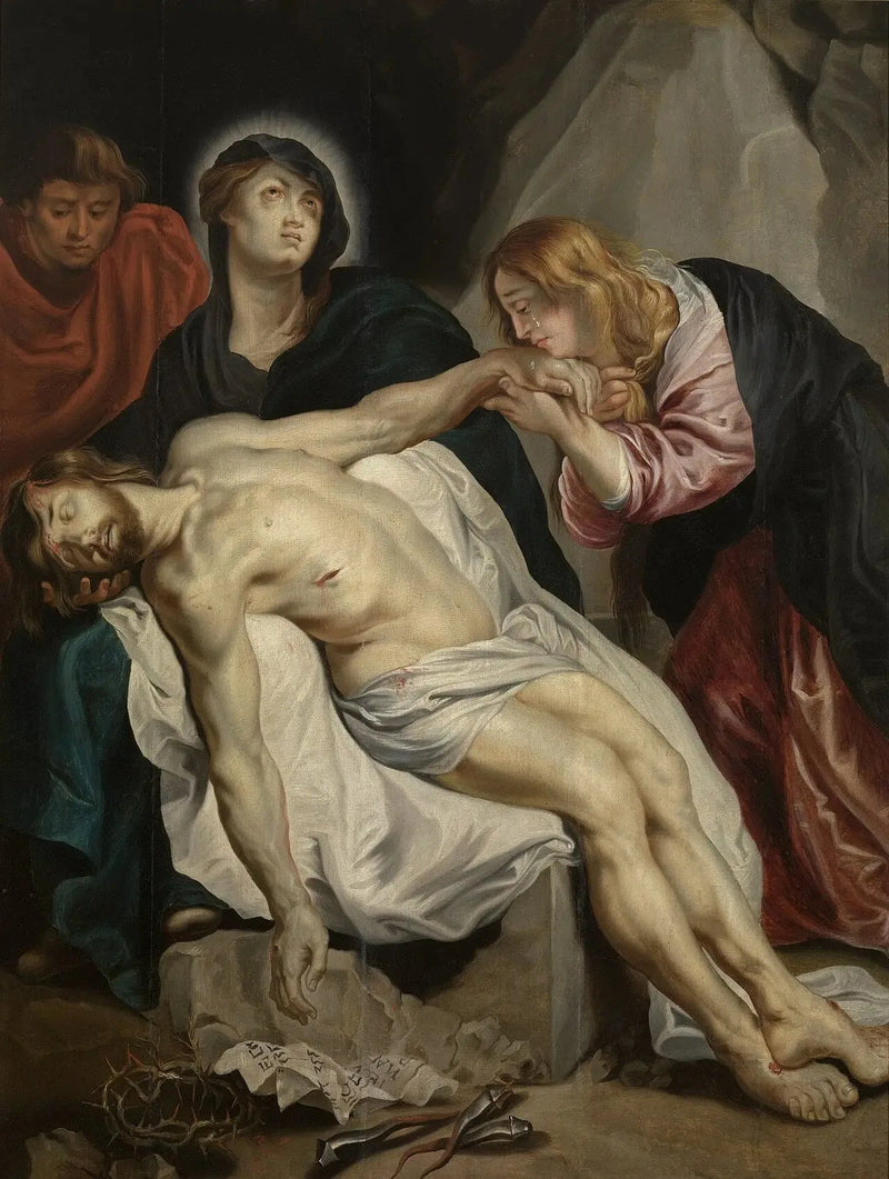 De klaagzang over de gestorven Christus - Antoine van Dyck

Source:
La lamentation sur le Christ mort - Antoine van Dyck
