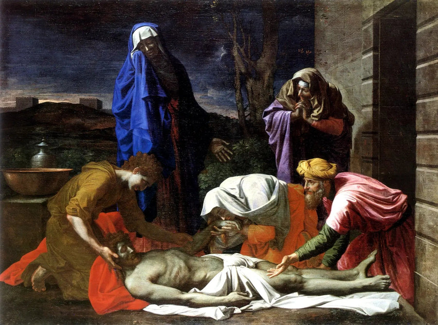 De Lamentatie over de gestorven Christus - Nicolas Poussin
