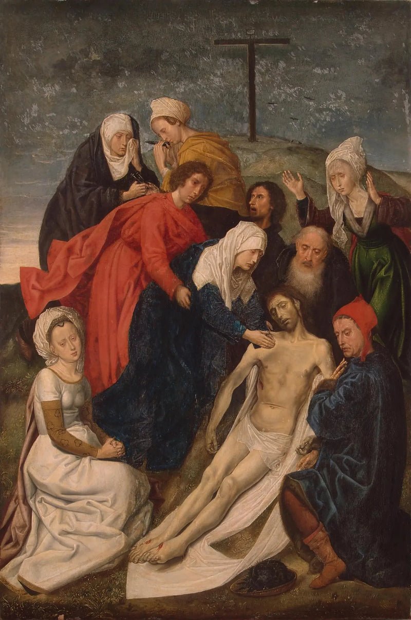 De klaagzang over het lichaam van de gestorven Christus - Hugo van der Goes