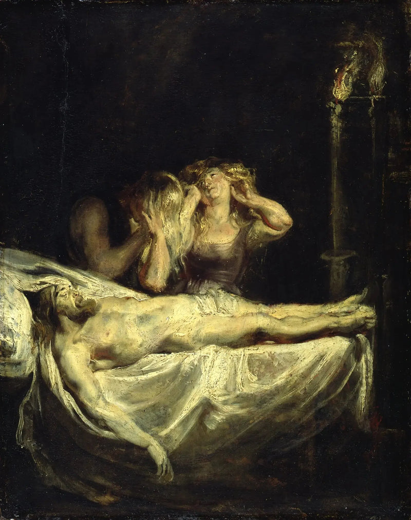 De klaagzang over het lichaam van de gestorven Christus - Peter Paul Rubens