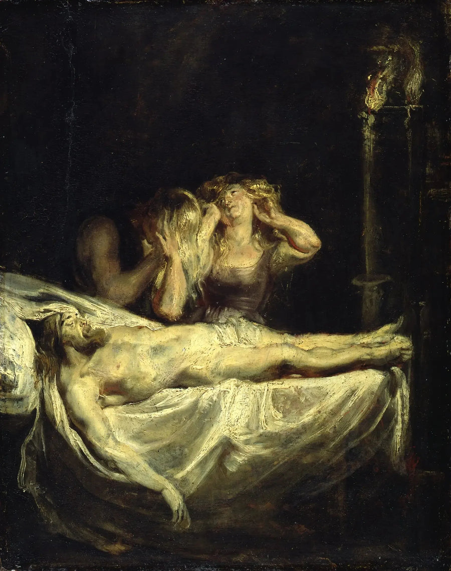 De klaagzang over het lichaam van de gestorven Christus - Peter Paul Rubens