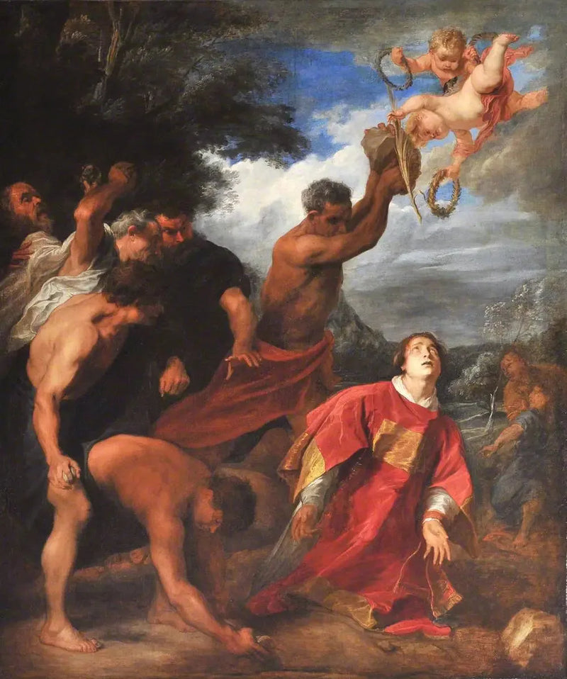 De steniging van Sint-Etienne - Antoine van Dyck

Source:
La lapidation de saint Étienne - Antoine van Dyck