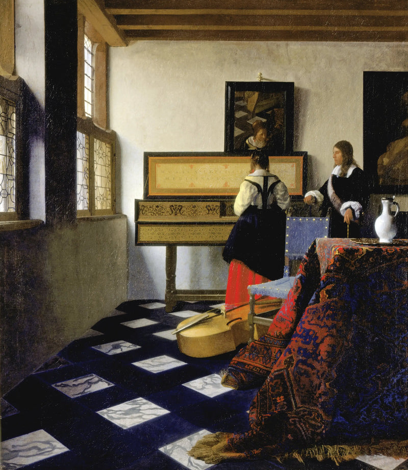 De Muziekles - Johannes Vermeer