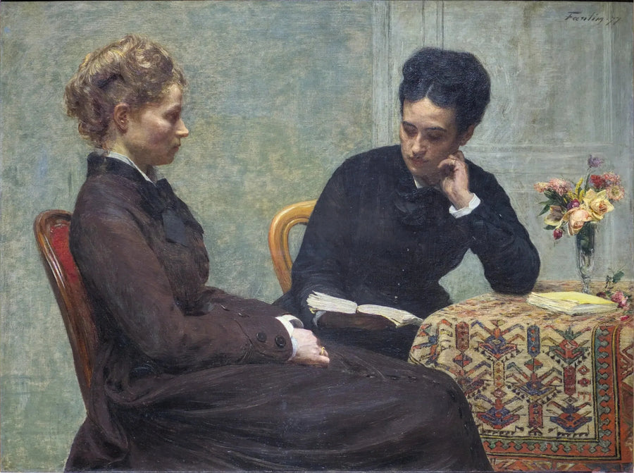 De lezing - Henri Fantin-Latour

Source:
La lecture - Henri Fantin-Latour