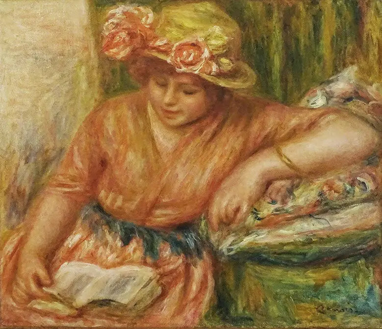 De lezing - Pierre-Auguste Renoir