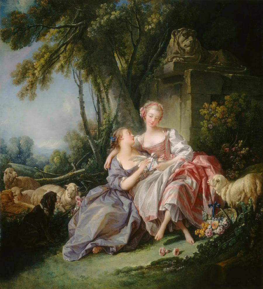 De liefdesbrief - François Boucher