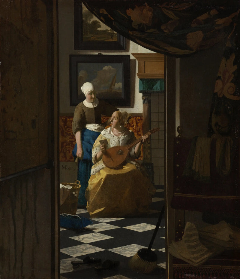 De Liefdesbrief - Johannes Vermeer