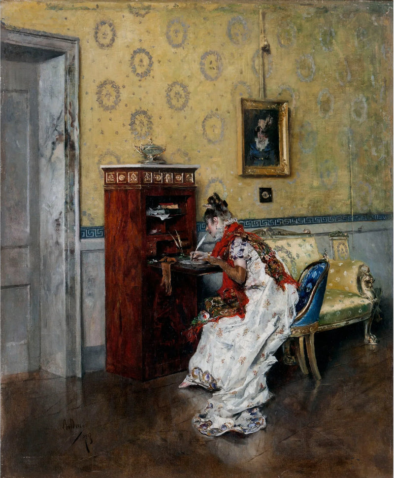 De brief - Giovanni Boldini