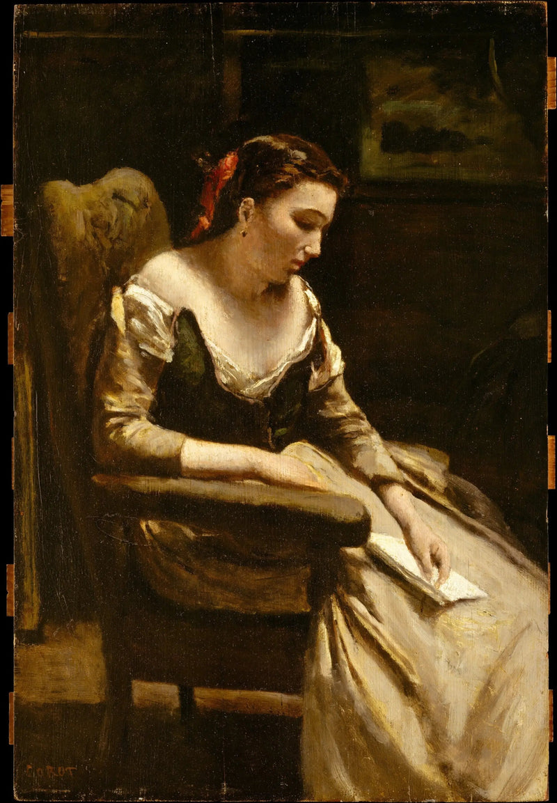 De brief - Jean-Baptiste Camille Corot