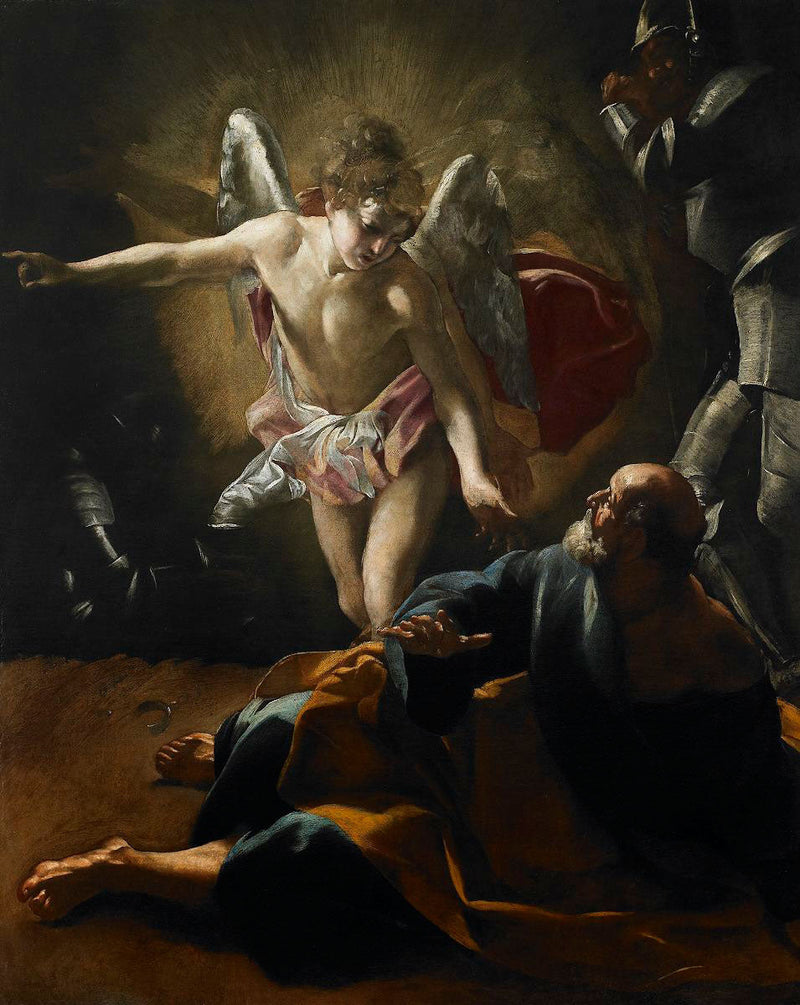 De Bevrijding van Saint-Pierre - Giovanni Lanfranco