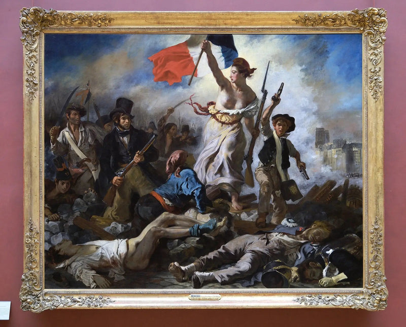De Vrijheid die het Volk leidt - Eugène Delacroix