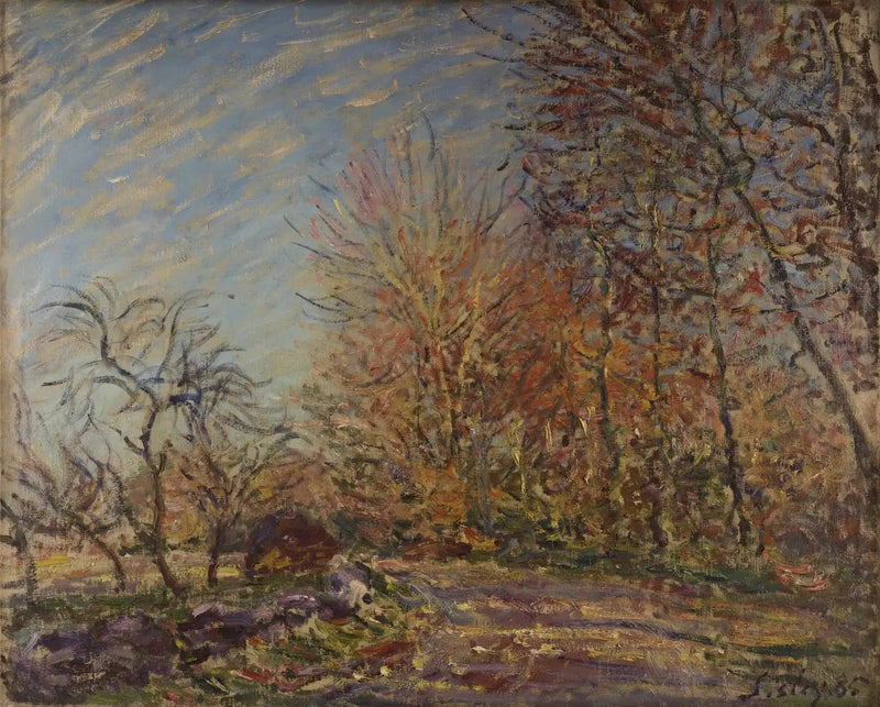 De rand van het Bos van Fontainebleau - Alfred Sisley