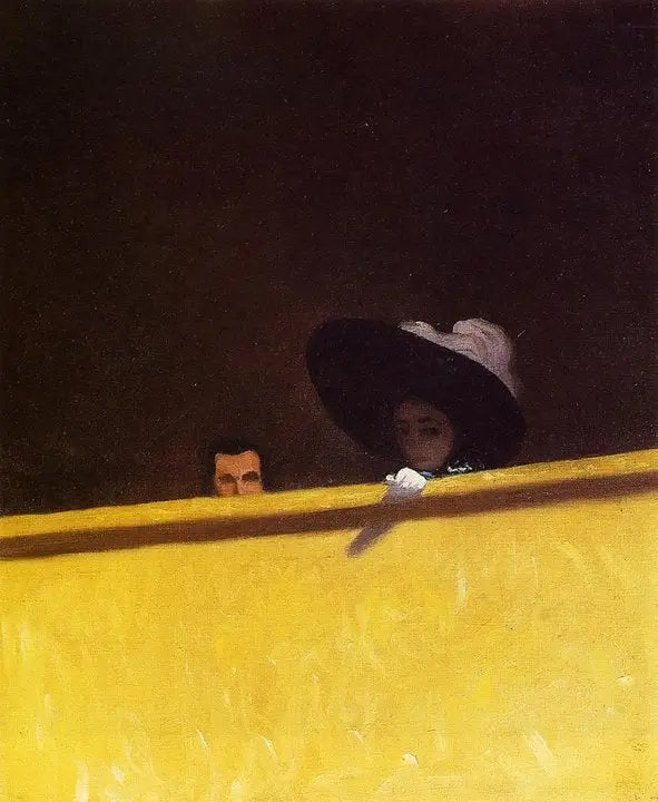 Het theaterloge, de heer en de dame - Félix Vallotton

Source:
La loge de théâtre, le monsieur et la dame - Félix Vallotton