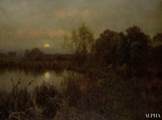 La lune montante - Edward Wilkins Waite - Reproductions de tableaux et peintures haut de gamme