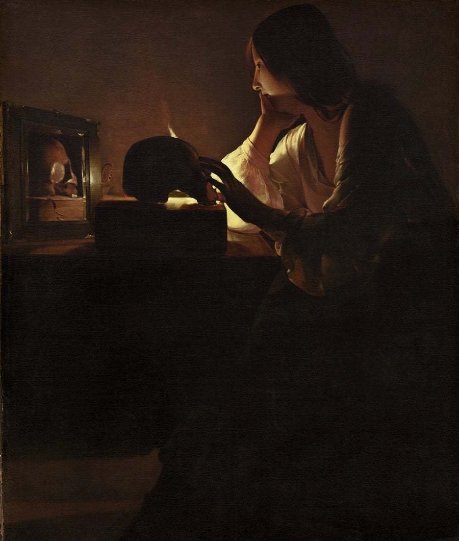 De Madeleine in de spiegel - Georges de La Tour