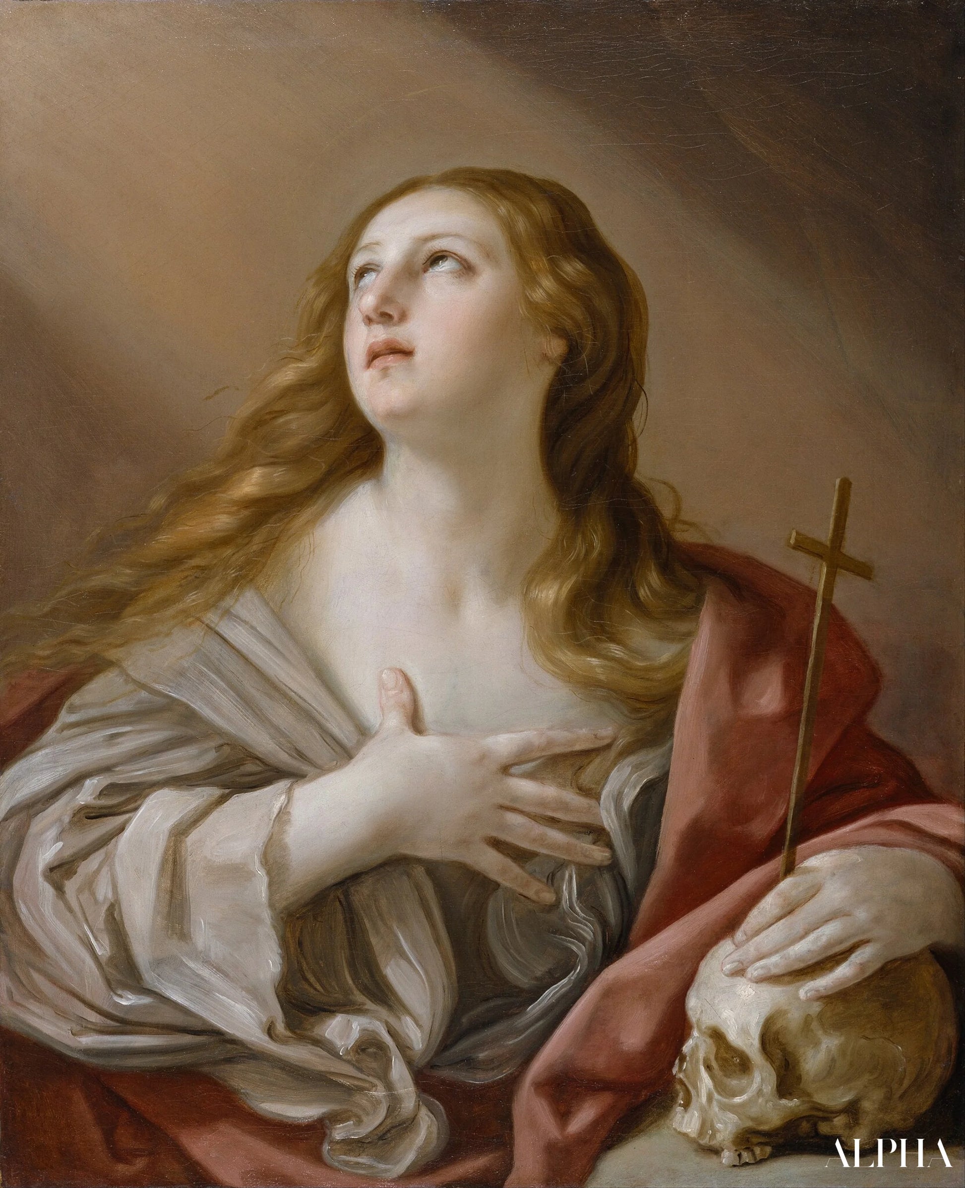 De Boetedoening van Maria Magdalena - Guido Reni Reproducties van schilderijen in olieverf