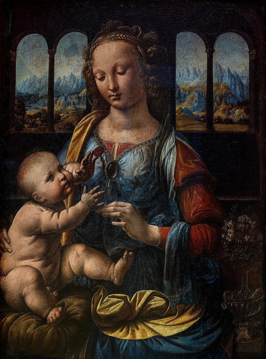 De Madonna met de anjer - Leonardo da Vinci
