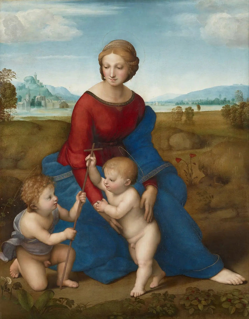De Madonna in de weide - Raphael Sanzio