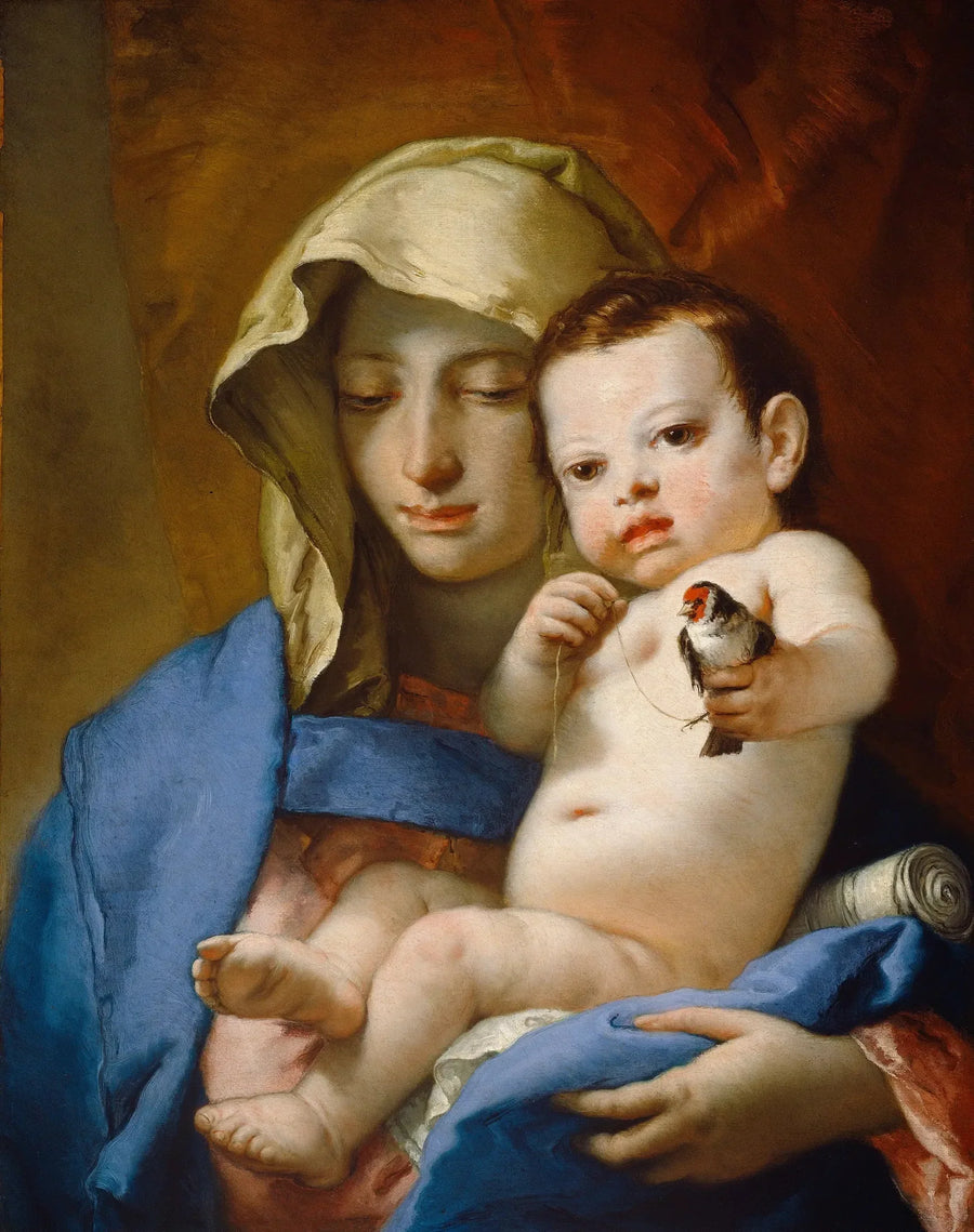 De Madonna met de Distelvink - Giovanni Battista Tiepolo