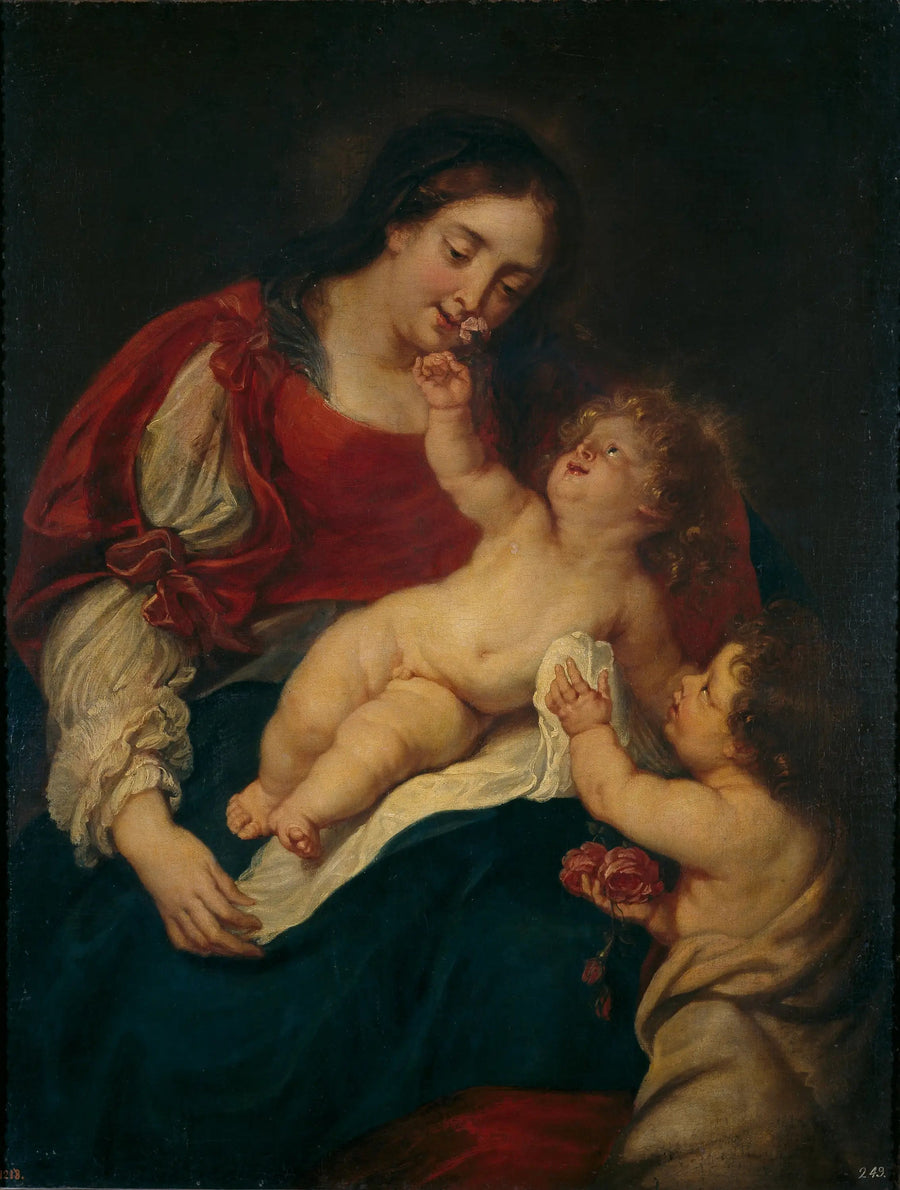 De Madonna met rozen - Antoine van Dyck

Source:
La Madone aux roses - Antoine van Dyck