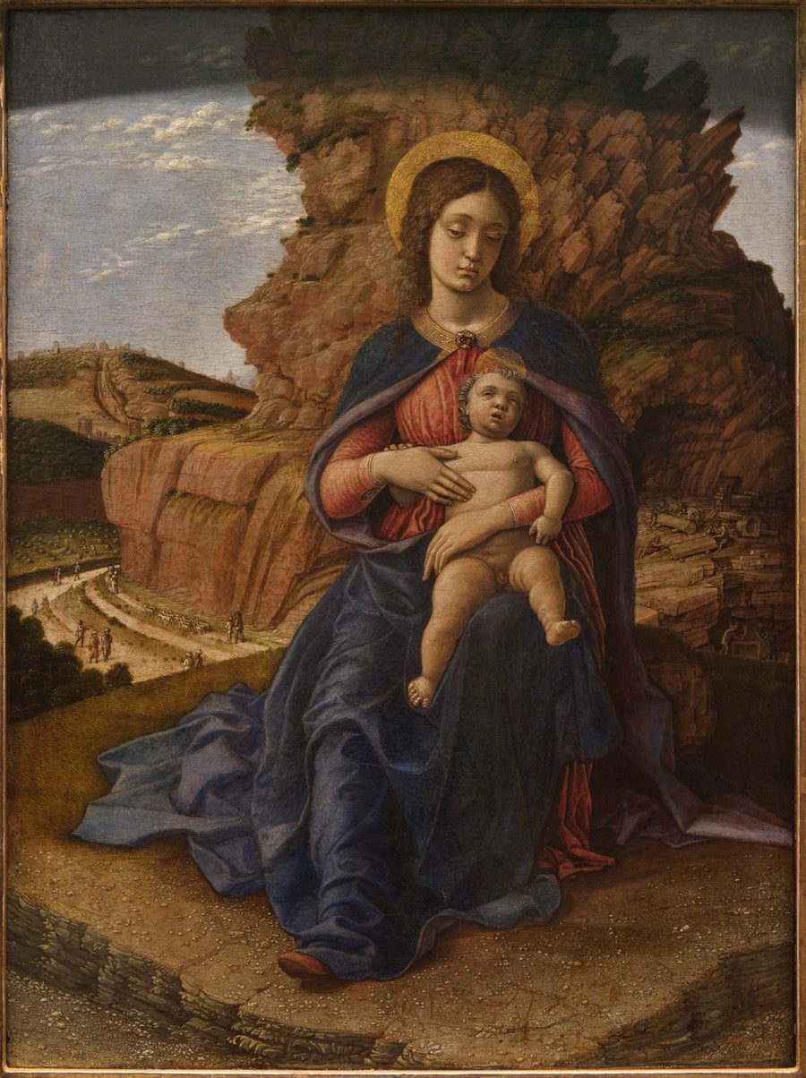 De Madonna van de mijnbouw - Andrea Mantegna