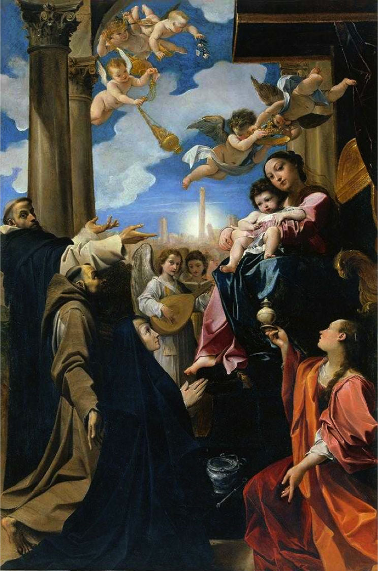 De Madonna van Bargellini - Ludovico Carracci