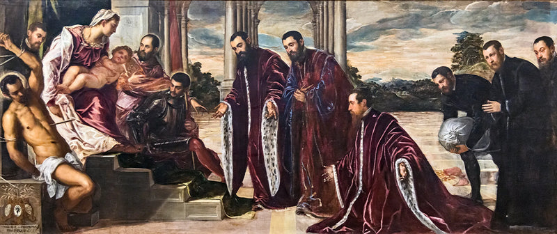 De Madonna van Camerlenghi - Jacopo Tintoretto