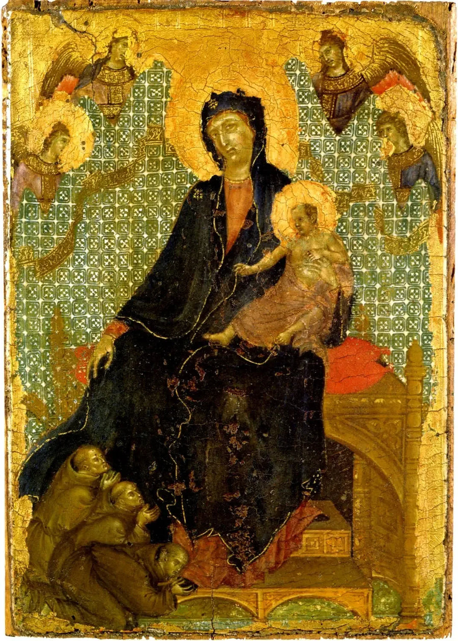 De Madonna van de Franciscanen - Duccio di Buoninsegna