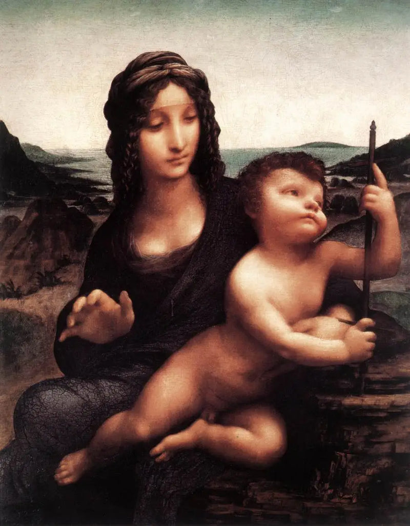 De Madonna van de Bobineur - Leonardo da Vinci