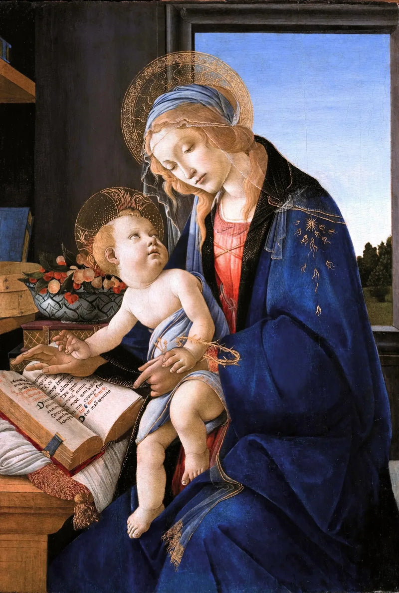 De Madonna van het boek - Sandro Botticelli