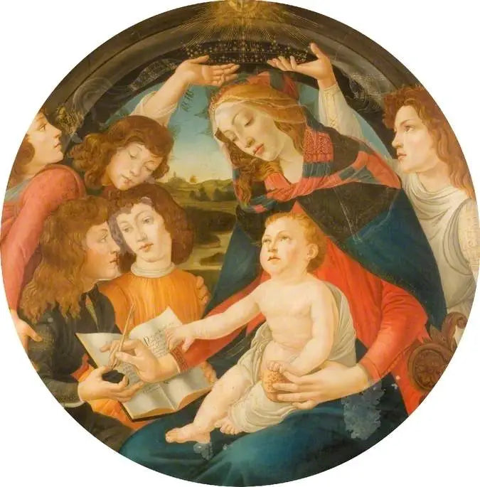 De Madonna van het Magnificat - Sandro Botticelli